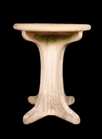 Modernist Cast Stone Garden Table