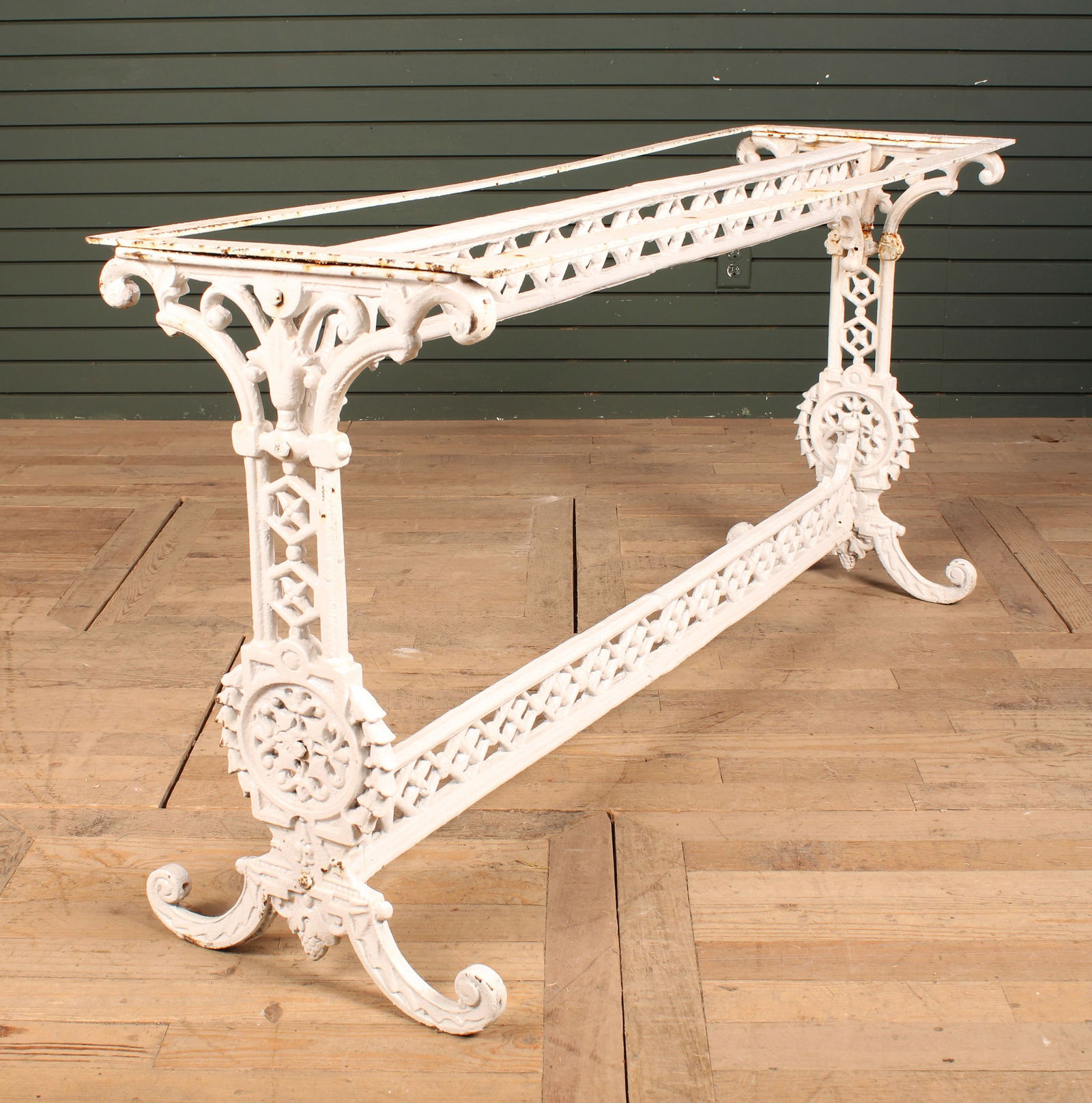 English Cast Iron Garden Table Base (1 of 11)