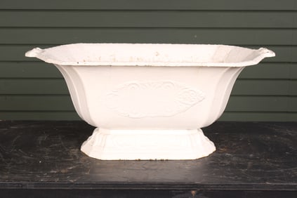 Octagonal Cast Iron Planter