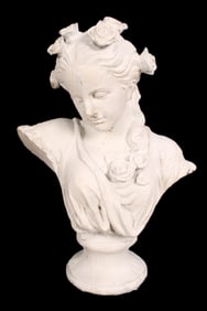 Cast Stone Portrait Bust