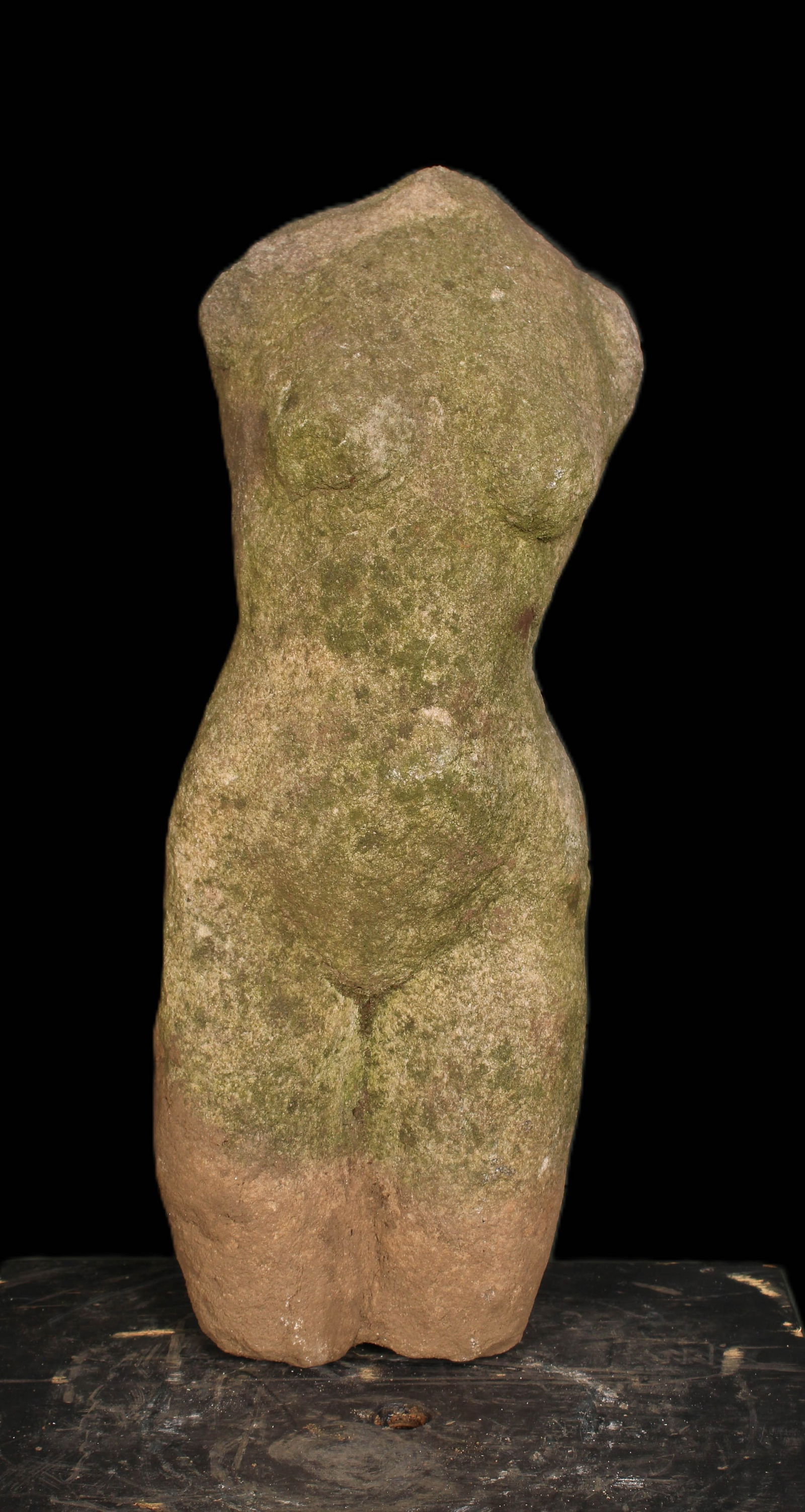 Figural Carved Stone Torso (1 of 19)