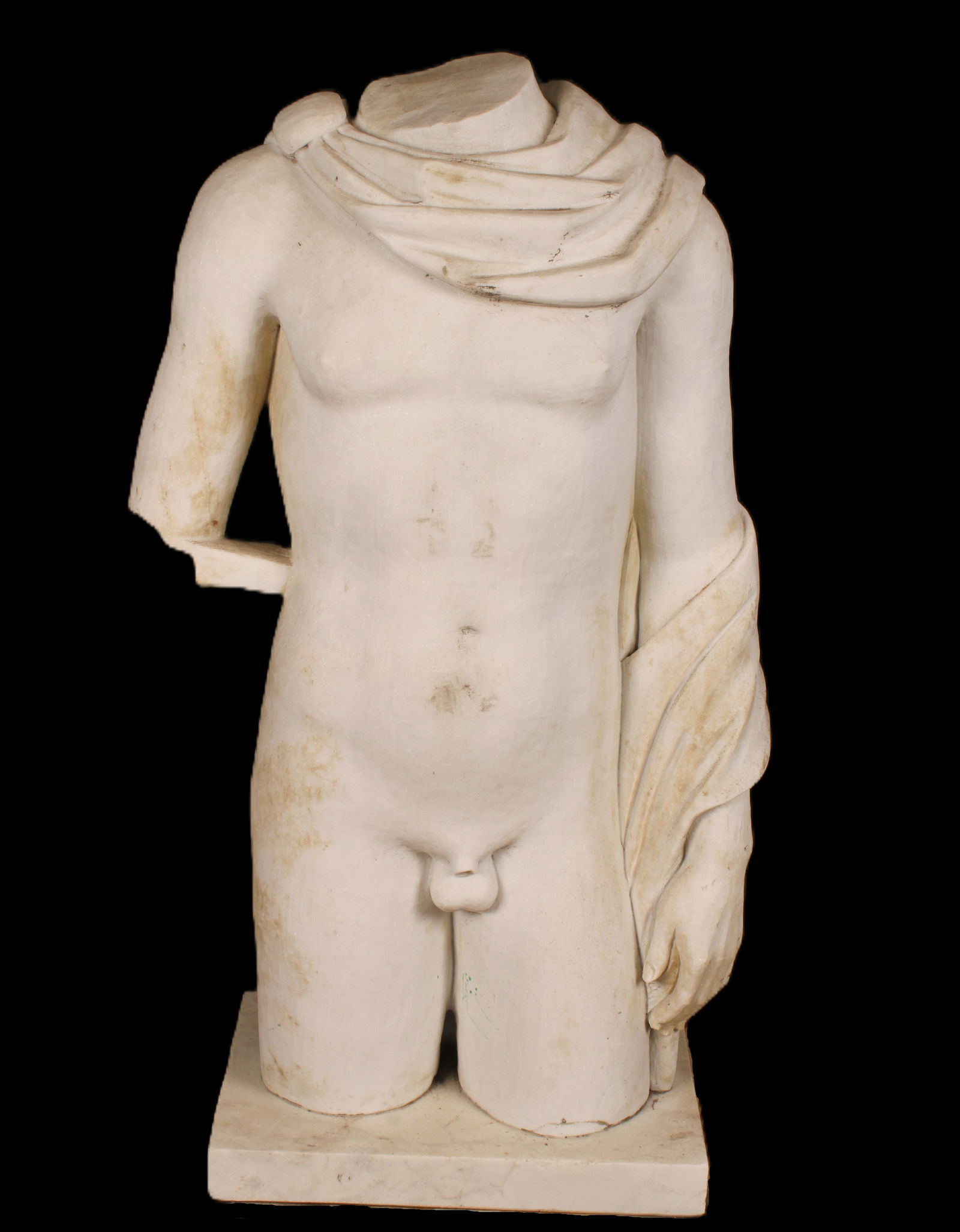 Neoclassical Carved Marble Torso (1 of 13)