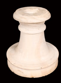 Carved Marble Base, Pedestal