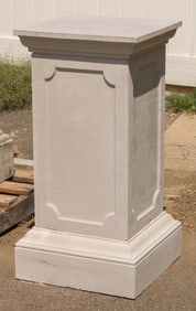 Cast Stone Garden Pedestal