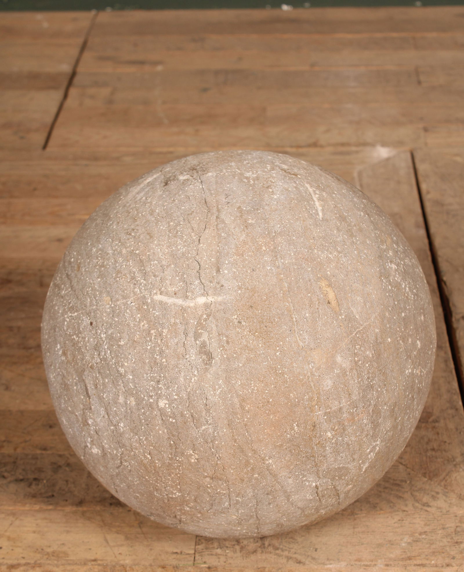 Large Carved Marble Sphere, Orb (1 of 5)