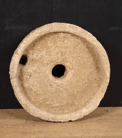 Carved Stone Cider Press Millstone