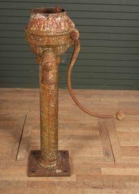 Antique Irish Cast Iron Water Pump