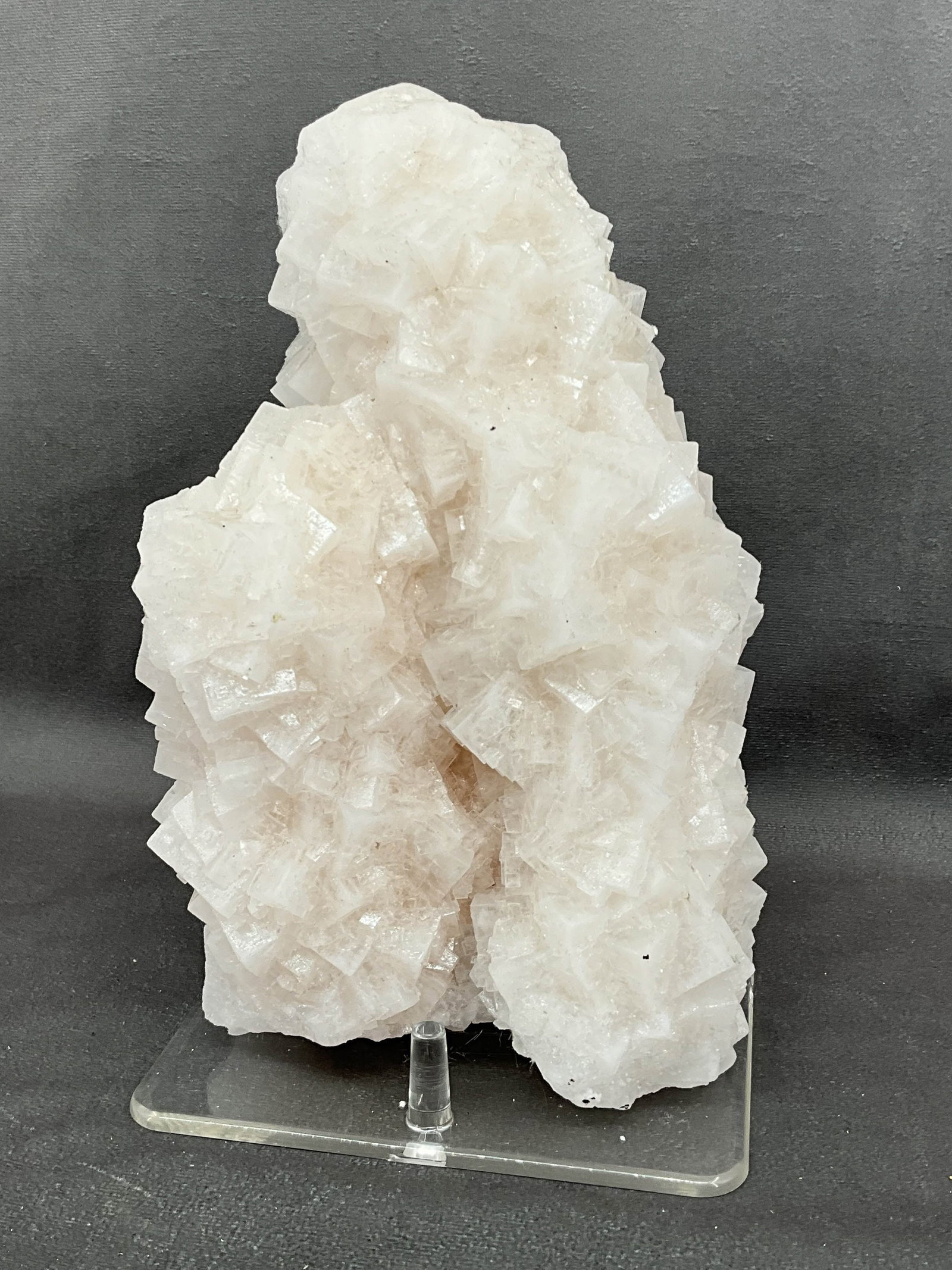 Large Pink Halite On Stand (1 of 7)