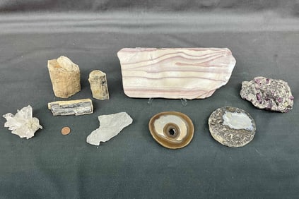 Petrified Wood, Sandstone, Agate & More