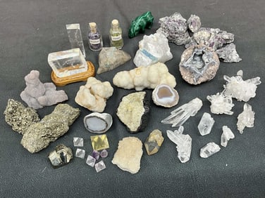 Malachite, Beryl, Rubies & More