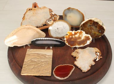 Slab Group- Sandstone, Agate & More