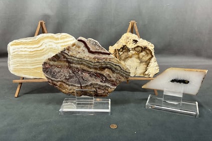 Onyx, Petrified Wood, Agate