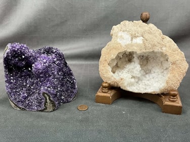 Amethyst Tower & Geode