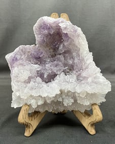 Amethyst Flower On Stand