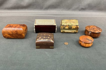 Variety Of Wood Boxes