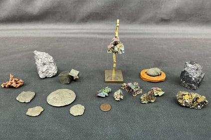Metals & Minerals Mixed Lot