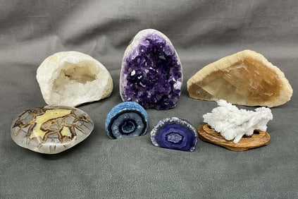 Amethyst, Septerrian, Aragonite
