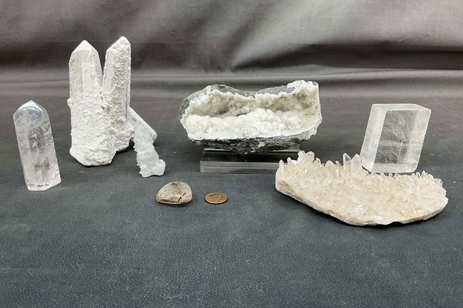 Quartz & Chalk, Okenite Geode (1 of 13)