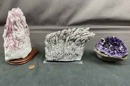 Amethyst, Magnesium, Tourmaline