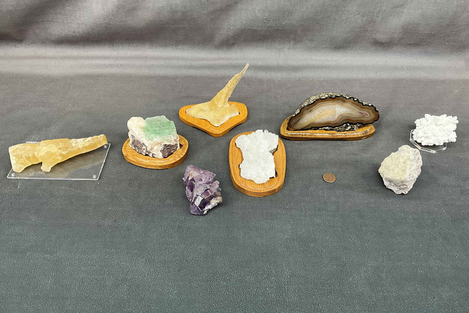 Apophyllite, Purple Fluorite & Galena (1 of 8)