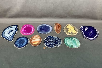 10 Large Slices, Agate & Septerrian