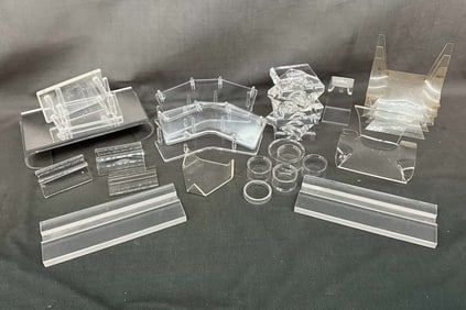 Collection Of Lucite Stands