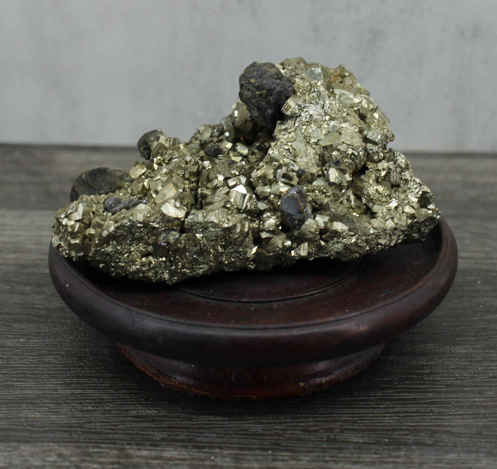 Pyrite In Matrix On Stand (1 of 7)