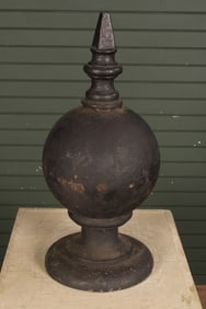 Architectural Cast Iron Stanchion, Parapet Finial