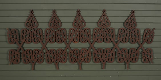 Expanding Wrought Iron Gate, Widow's Walk, Garden