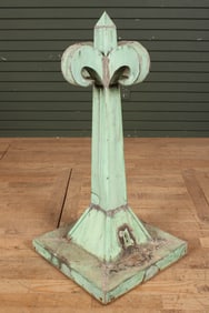 Architectural Verdigris Copper Finial