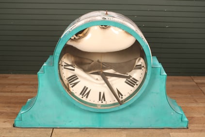 Post Apocalypse Architectural Town Center Clock