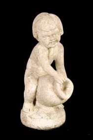 Cast Stone Figural Fountain Head