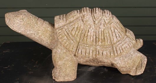 Carved Stone Tortoise