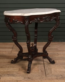 Victorian Marble Top Table