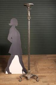 Neoclassical Cast Iron Torchiere