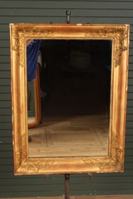19th C. Decorated Mirror