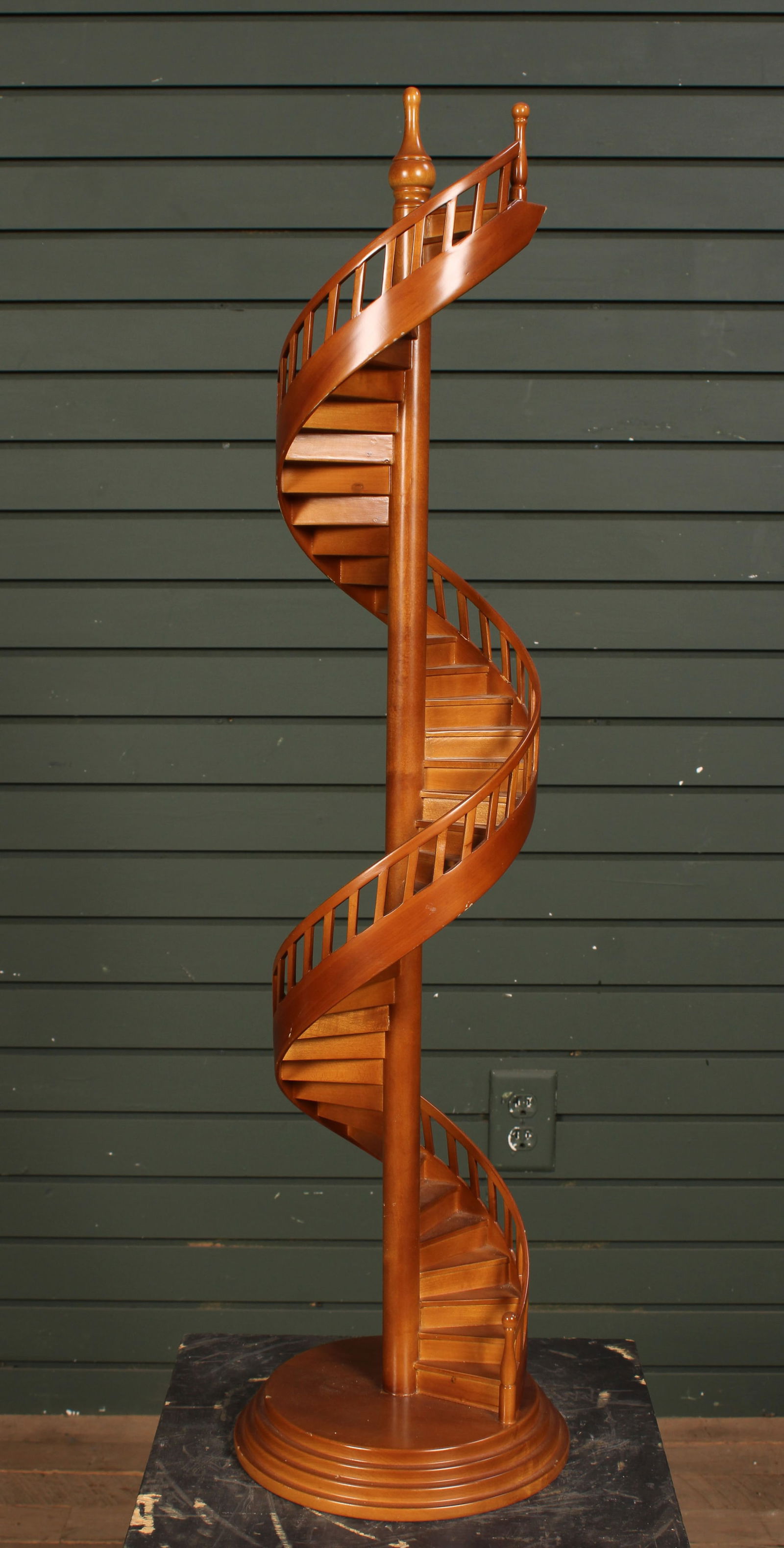 Architectural Model Spiral Stairs: Architectural Model Spiral Stairs. Size: 36"H x 9"W x 9D