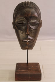 Exemplary Chokwe People, Mask on Stand