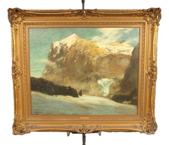 Large Scale Oil, The Wetterhorn, G.E. Browne