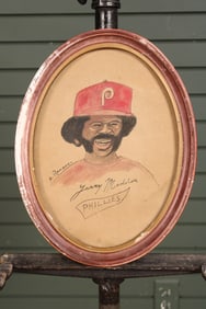 A. Romano, Homage to Garry Maddox, Portrait