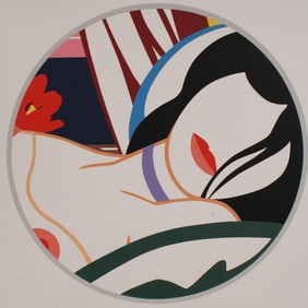 Tom Wesselmann 1985 Serigraph, Vivienne