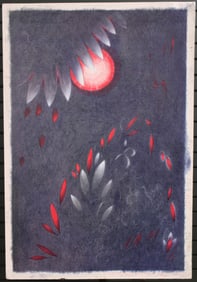 Dirk Holger, Working Sketch, Tapestry Mockup