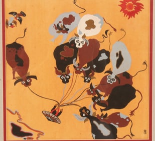 Chinese Folk Art Print