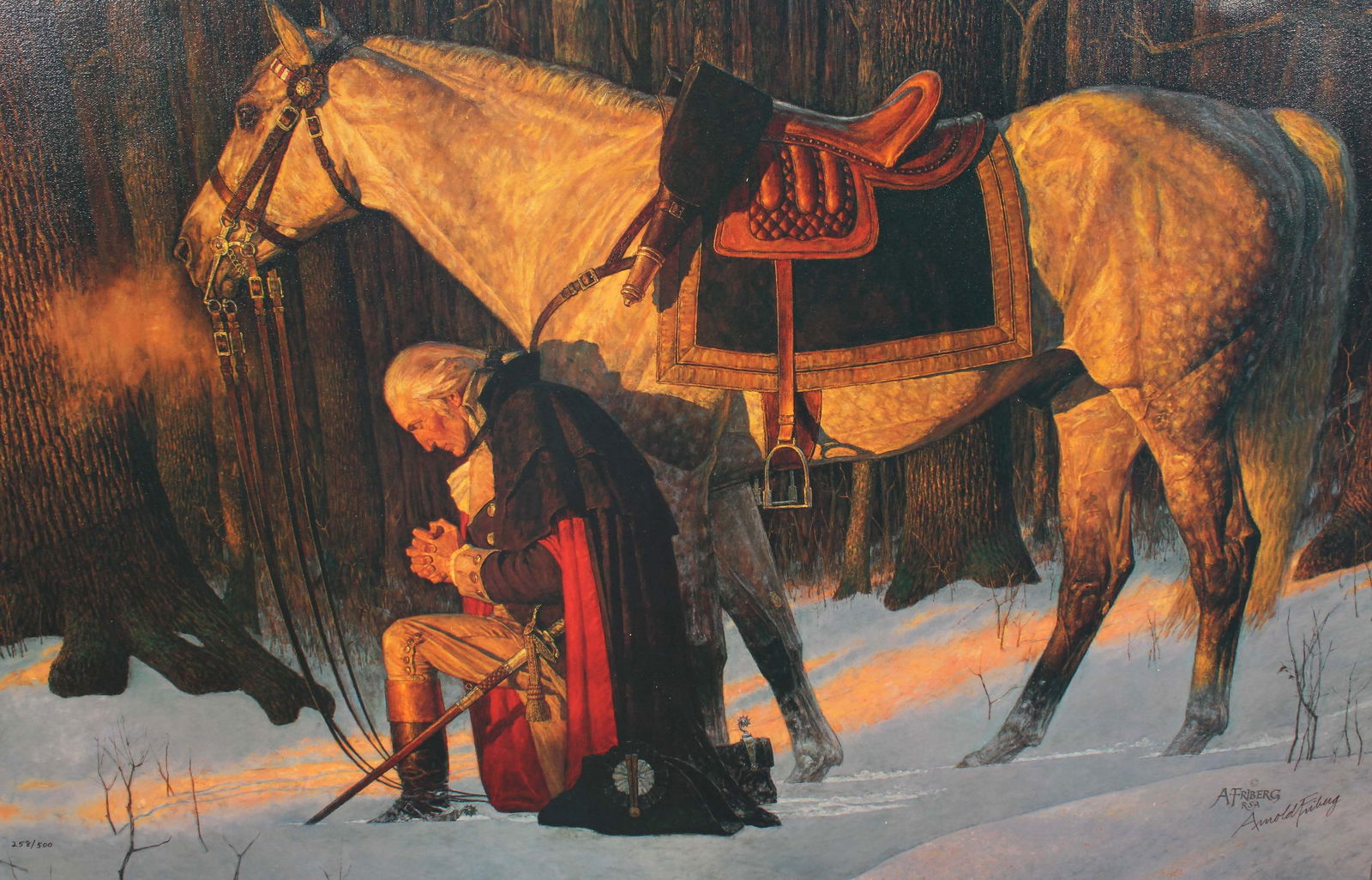 Arnold Friberg, Signed and Numbered, Giclee (1 of 8)