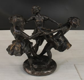 German Bronze, Dancing Girls After Collet