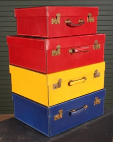 4 Pieces Of Gold Pfeil Luggage