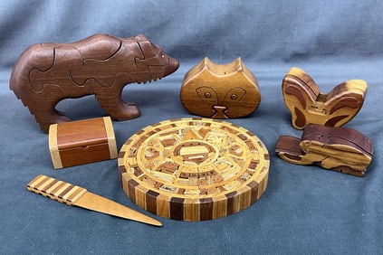 Animal Puzzle Boxes & More
