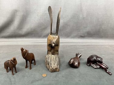Carved Animal Figures