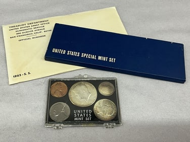1960's U.S. Coin Currency Proof Sets, 3 Sets