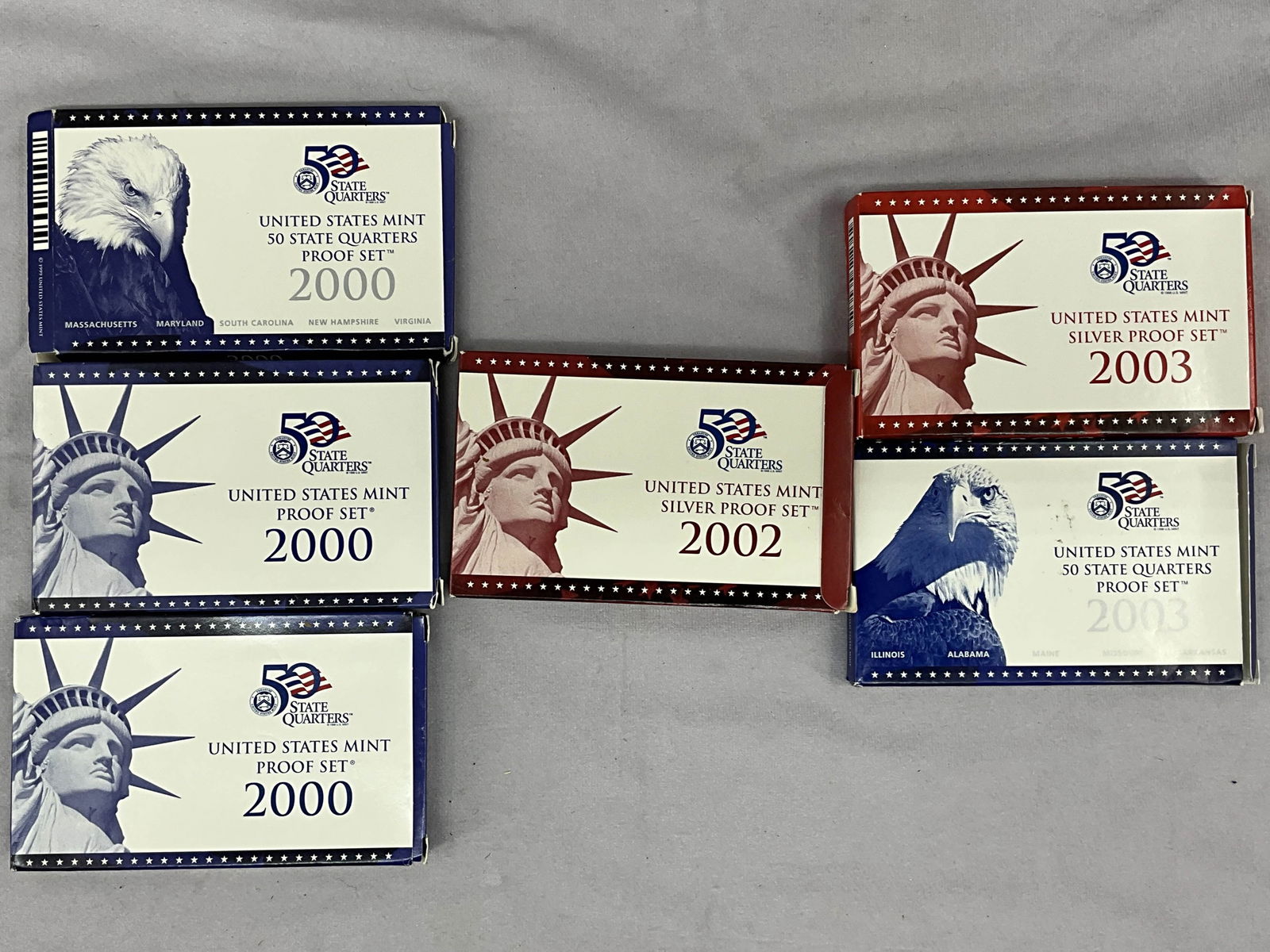 Collection Of Early 2000's Coin Sets (1 of 12)